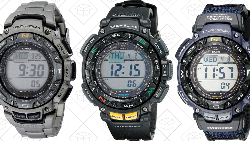 Casio Pathfinder Gold Box, $100-$125